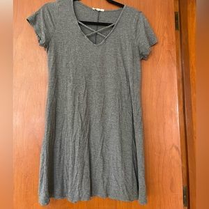 Size large shirt but worn as dress